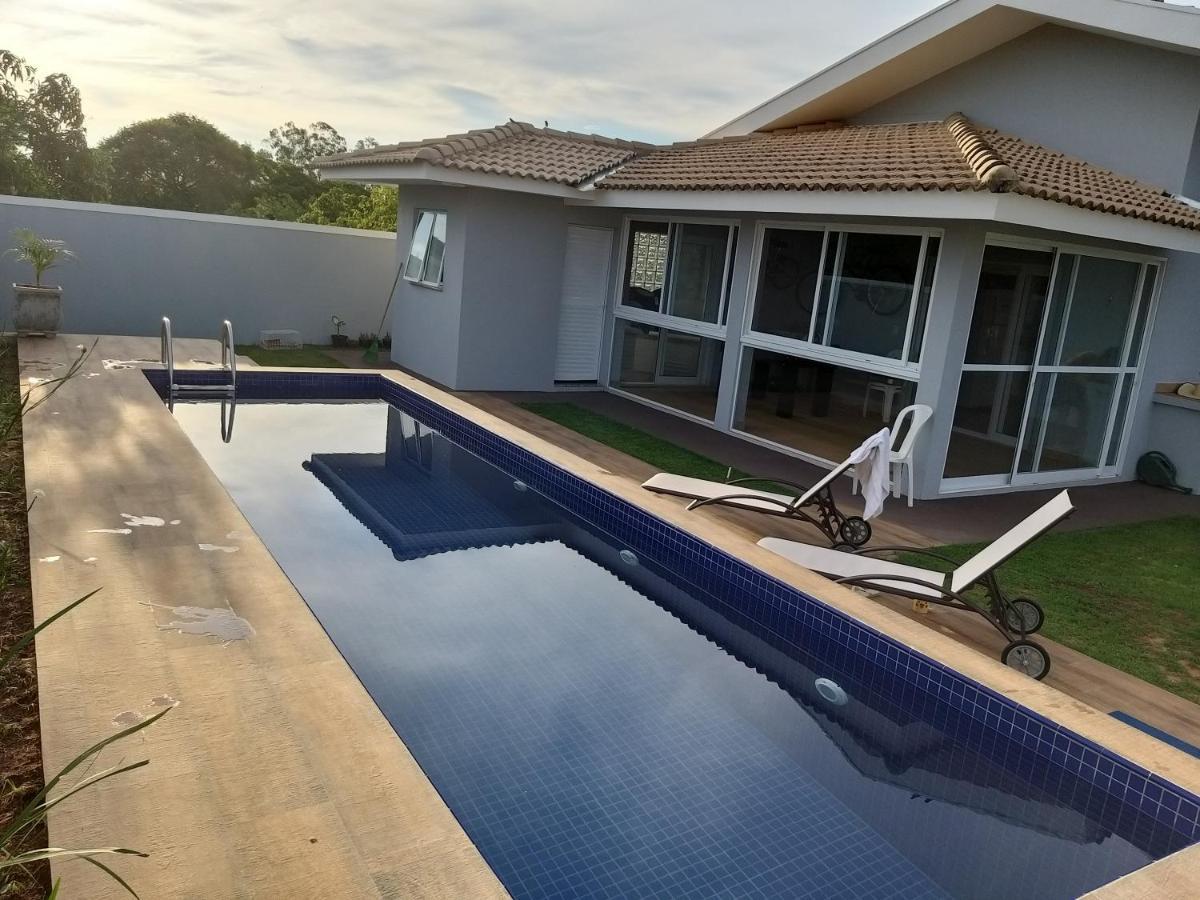 Casa Piscina Climatizada Santa Barbara Resort #Casadecampo131 Águas de Santa Barbara Esterno foto